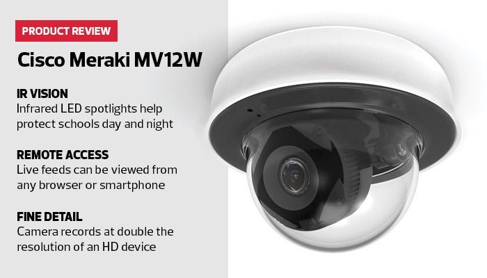 Meraki MV12W Indoor Wireless Cameras