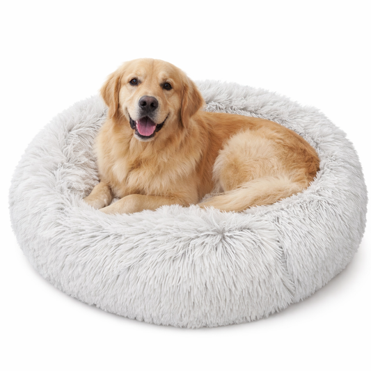 Calming Pet Bed for Dogs & Cats